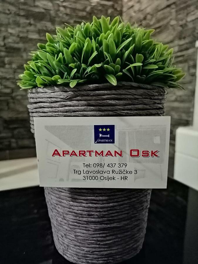 Apartment Osk Osijek Eksteriør billede
